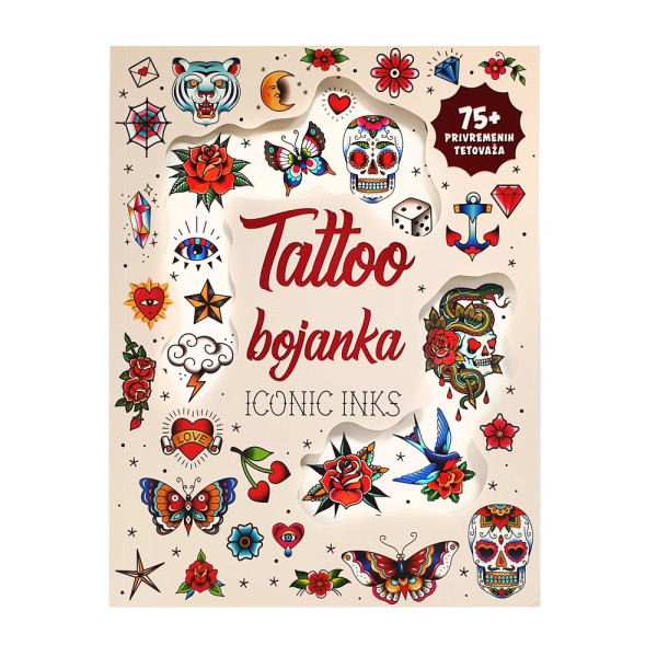 TATTOO BOJANKA -ICONIC INKS <br /><br />
(75 TETOVAŽA) 