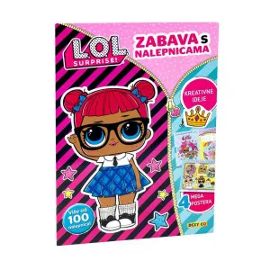 L.O.L. SURPRISE ZABAVA SA NALEPNICAMA