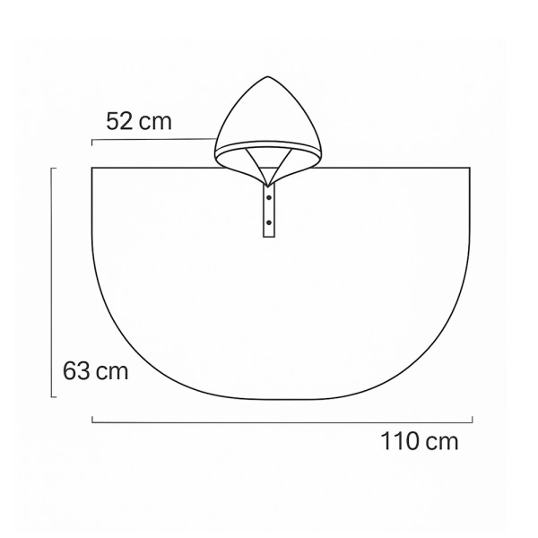 PONČO ANIMALS POLLINO 