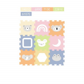 PODLOGA PUZZLE MAT SHAPES 