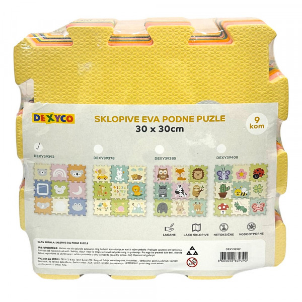PODLOGA PUZZLE MAT SHAPES 
