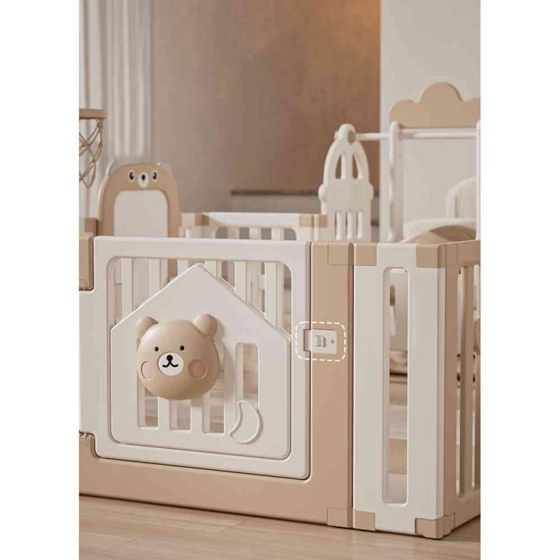 OGRADICA ZA BEBE TEDDY SKLOPIVA SA VRATANCIMA 11 DELOVA 