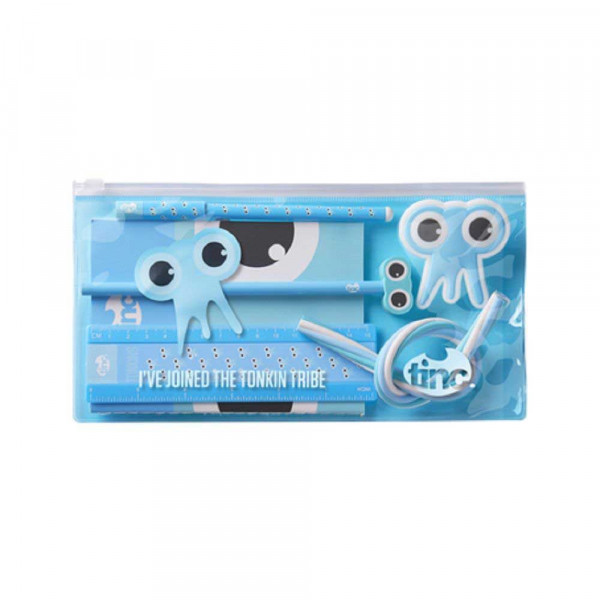 TINC LTD SKOLSKI SET MALLO TRIBAL BLUE 
