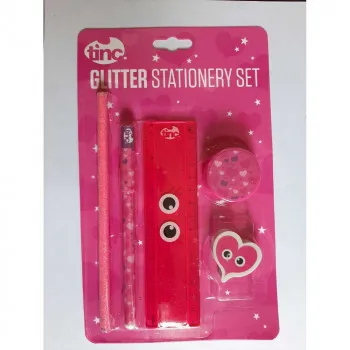 TINC LTD SKOLSKI SET GLITTER PINK 