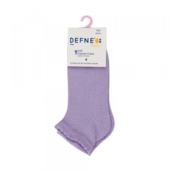 DEFNE  DECIJE CARAPE BACIS LILA 