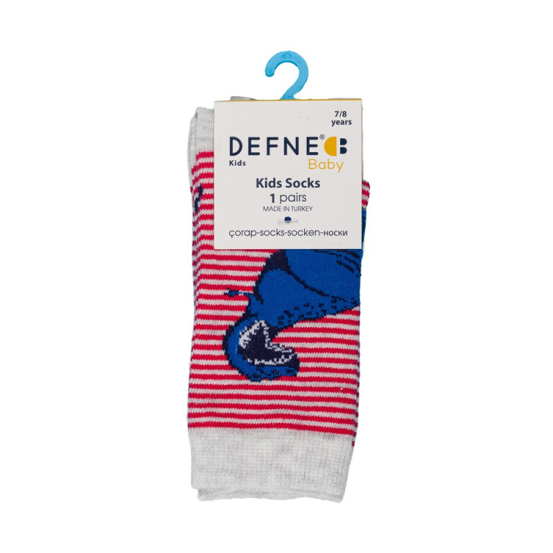 DEFNE DECIJE CARAPE DINO RED