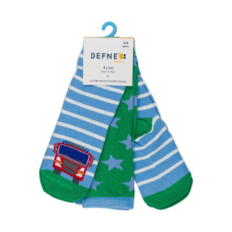 DEFNE CARAPE BLUE FIRETRUCK 3 KOM