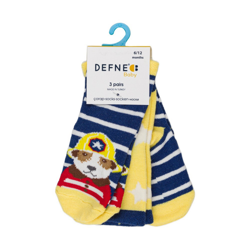 DEFNE CARAPE YELLOW FIREDOG 3 KOM