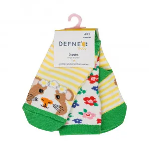 DEFNE CARAPE YELLOW MOUSE 3 KOM 