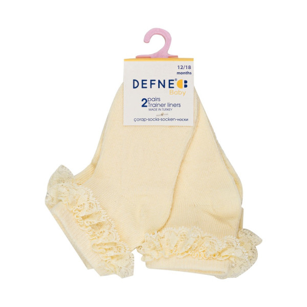 DEFNE CARAPE GIRL LIGHT YELLOW 2 KOM