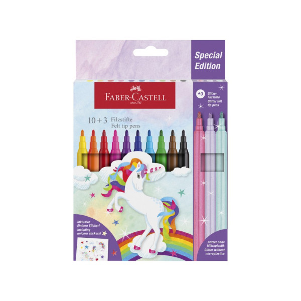 FABER CASTELL FLOMASTER SKOLSKI UNICORN 1/10+3 554213 