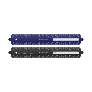 FABER CASTELL LENJIR DOTS FLEKSIBILAN 15CM 172115 