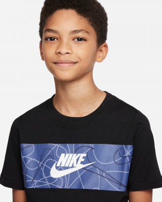 NIKE MAJICA KRATAK RUKAV B NSW FUTURA PANEL TEE