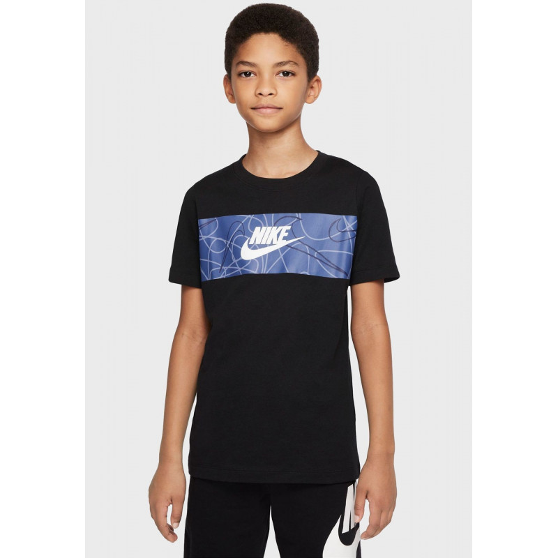 NIKE MAJICA KRATAK RUKAV B NSW FUTURA PANEL TEE