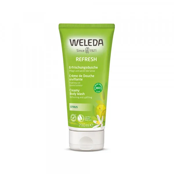 WELEDA KREMASTI GEL ZA TUŠIRANJE OD CITRUSA 200 ML 