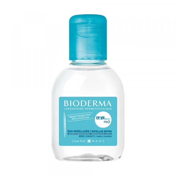 BIODERMA ABCDERM H2O  MICELARNA VODA ZA OSETLJIVU KOŽU BEBA I DECE 100 ML 