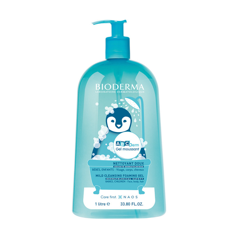 BIODERMA ABCDERM GEL MOUSSANT GEL ZA KUPANJE 1 L