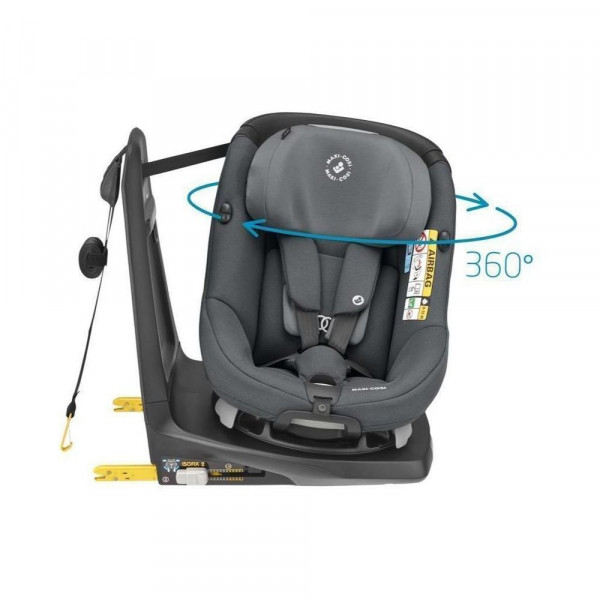 MAXI COSI AUTO SEDISTE I-SIZE (61-105 CM) AXISS FIX AUTHENTIC GRAPHITE