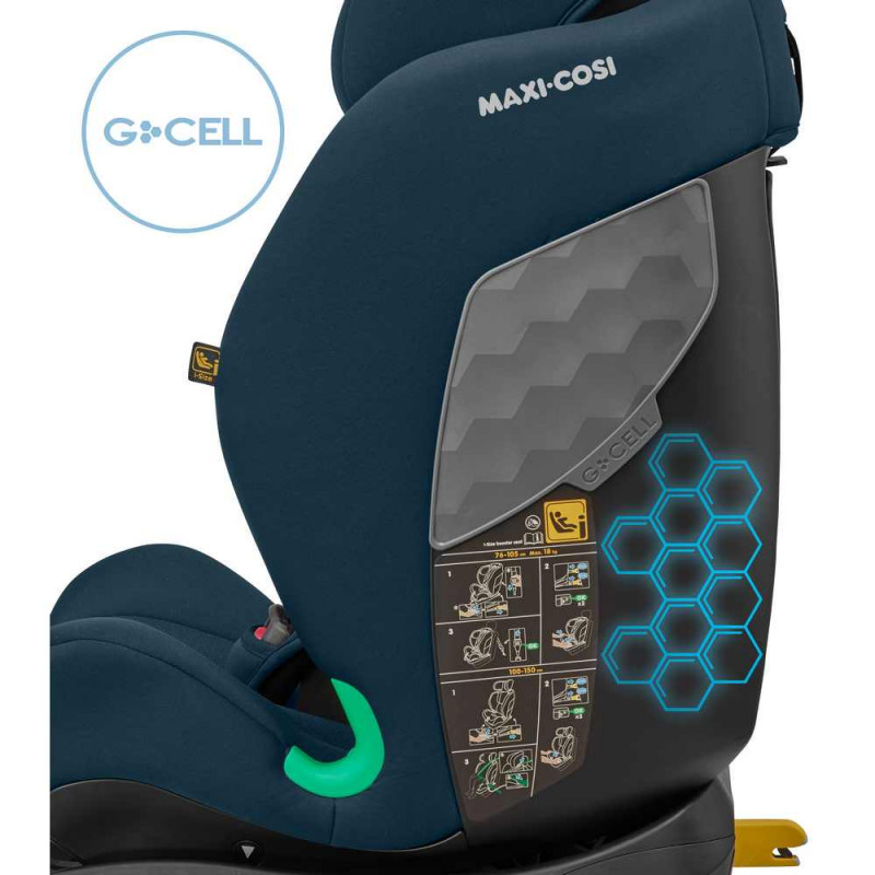 MAXI COSI AUTO SEDISTE I-SIZE (76-150CM) TITAN BASIC BLUE