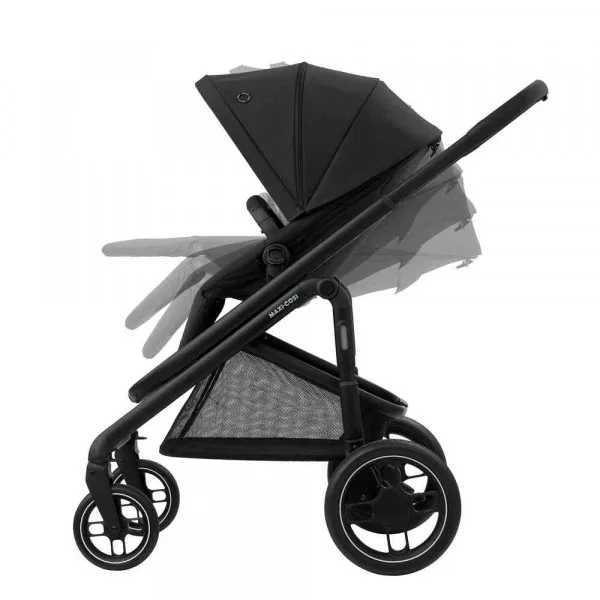 MAXI COSI KOLICA DUO SISTEM PLAZA PLUS ESSENTIAL BLACK 