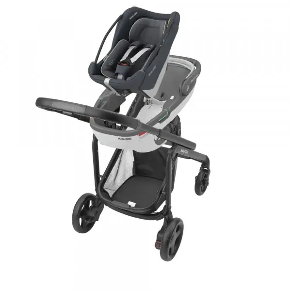 MAXI COSI AUTO SEDISTE I-SIZE (40-75CM)CORAL 360 ESS GRAPHITE 