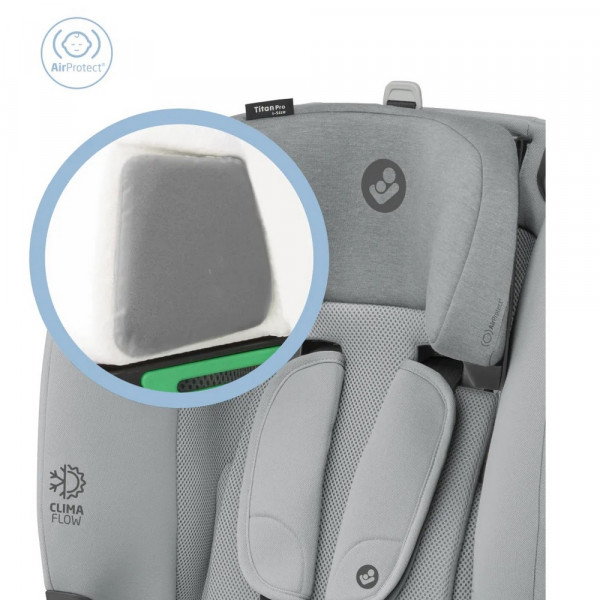 MAXI COSI AUTO SEDISTE I-SIZE (76-150CM) TITAN PRO AUT GREY