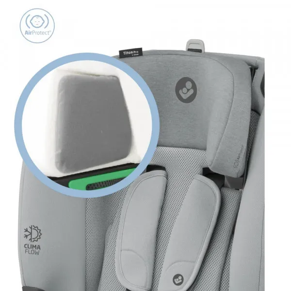 MAX COSI AUTO SEDISTE I-SIZE (76-150CM) TITAN PRO AUT GREY 