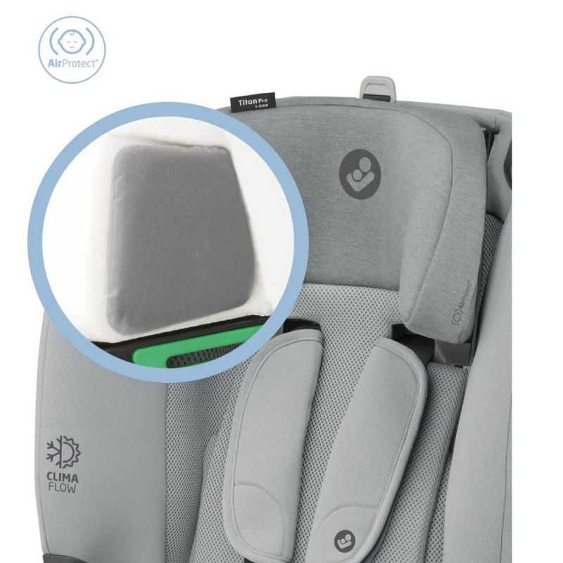 MAXI COSI AUTO SEDISTE I-SIZE (76-150CM) TITAN PRO AUT GREY