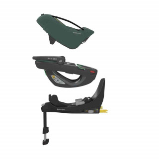 MAXI COSI AUTO SEDISTE I-SIZE (40-75CM) CORAL 360 ESS GREEN-BLACK