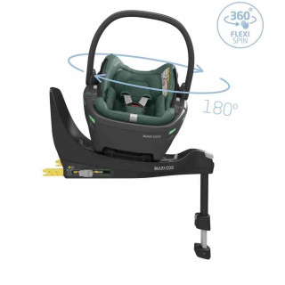 MAXI COSI AUTO SEDISTE I-SIZE (40-75CM) CORAL 360 ESS GREEN-BLACK
