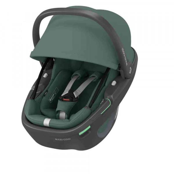 MAXI COSI AUTO SEDISTE I-SIZE (40-75CM) CORAL 360 ESS GREEN-BLACK