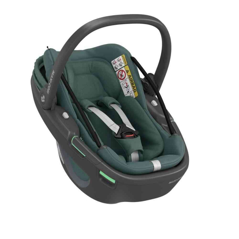 MAXI COSI AUTO SEDISTE I-SIZE (40-75CM) CORAL 360 ESS GREEN-BLACK