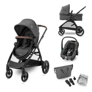 MAXI COSI KOLICA TRIO SISTEM ZELIA S DARK GREY