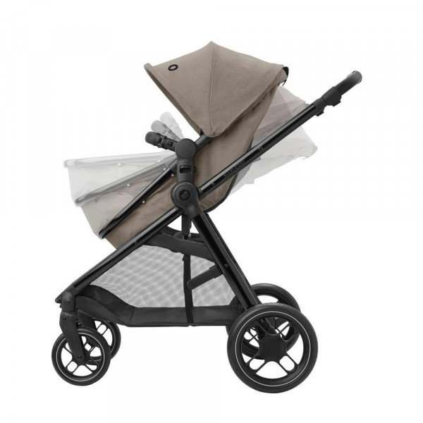 MAXI COSI KOLICA DUO ZELIA3 LUX TWILLIC TRUFFLE