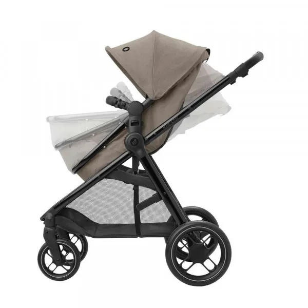 MAXI COSI KOLICA DUO ZELIA3 LUX TWILLIC TRUFFLE 