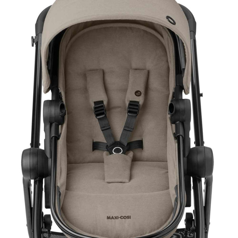 MAXI COSI KOLICA DUO ZELIA3 LUX TWILLIC TRUFFLE