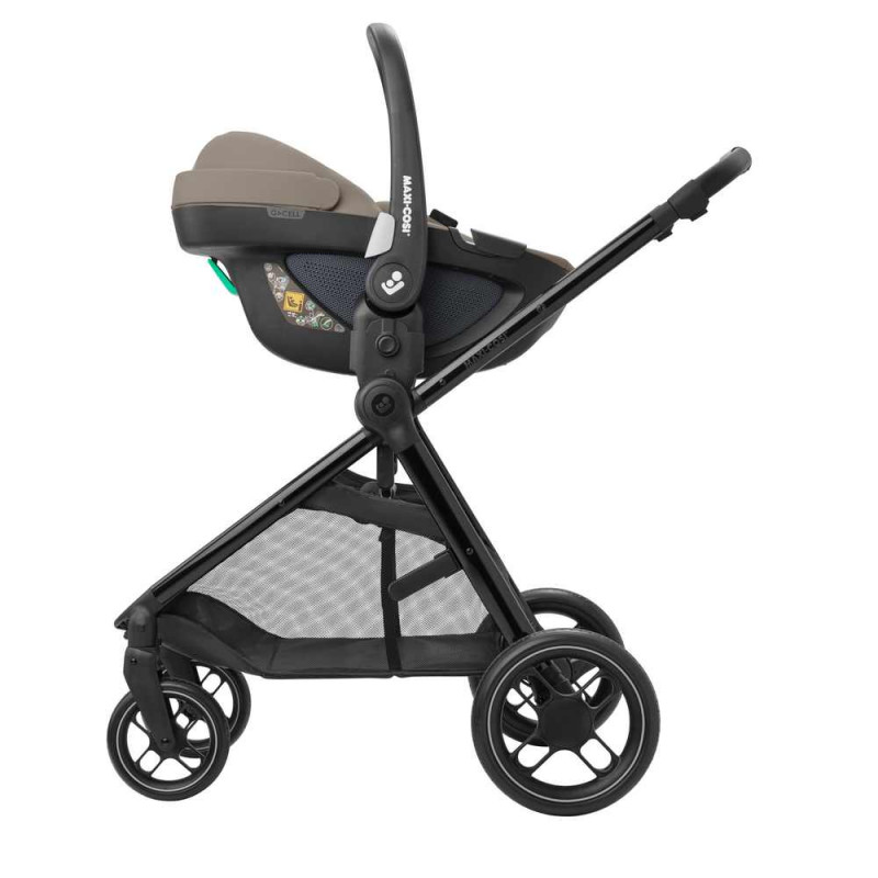 MAXI COSI AUTO SEDISTE I-SIZE (40-83CM) PEBBLE 360 TWILLIC TRUFFLE