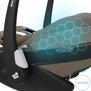 MAXI COSI AUTO SEDISTE I-SIZE (40-87 CM) PEBBLE 360 PRO2 TWILLIC TRUFFLE 