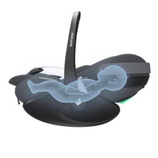 MAXI COSI AUTO SEDISTE I-SIZE (40-87 CM) PEBBLE 360 PRO2 TWILLIC GRAPHITE 