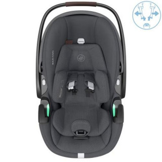 MAXI COSI AUTO SEDISTE I-SIZE (40-87 CM) PEBBLE 360 PRO2 TWILLIC GRAPHITE 