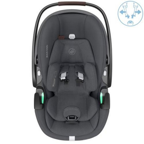 MAXI COSI AUTO SEDISTE I-SIZE (40-87 CM) PEBBLE 360 PRO2 TWILLIC GRAPHITE 