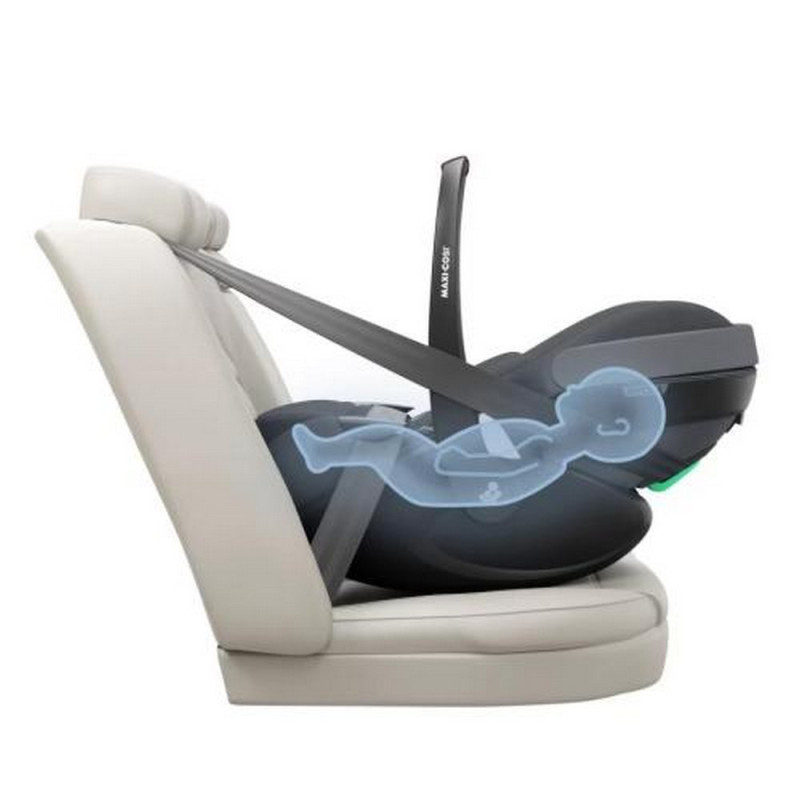 MAXI COSI AUTO SEDISTE I-SIZE (40-87 CM) PEBBLE 360 PRO2 TWILLIC GRAPHITE 