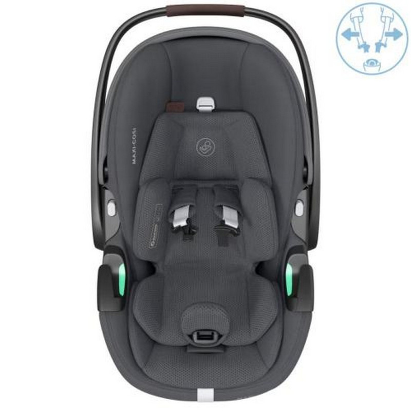 MAXI COSI AUTO SEDISTE I-SIZE (40-87 CM) PEBBLE 360 PRO2 TWILLIC GRAPHITE 