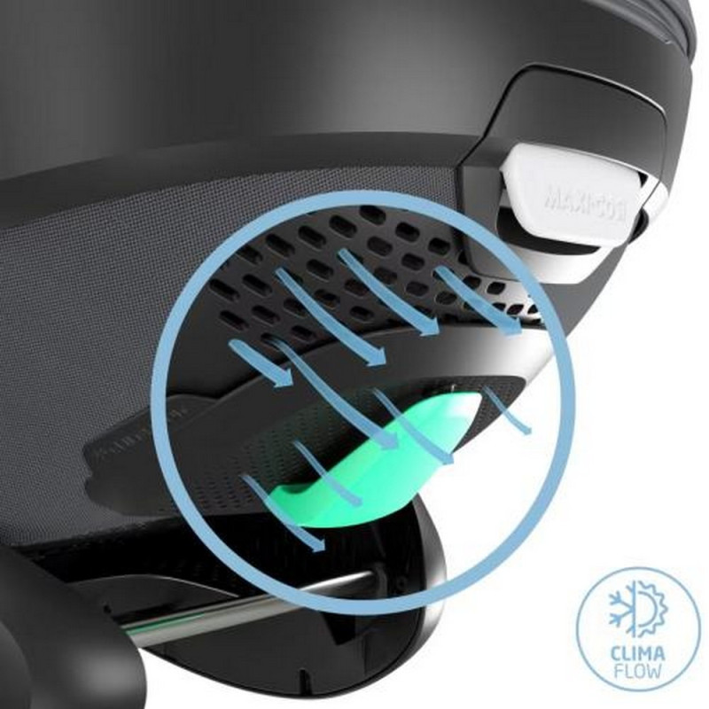 MAXI COSI AUTO SEDISTE I-SIZE (40-87 CM) PEBBLE 360 PRO2 TWILLIC GRAPHITE 