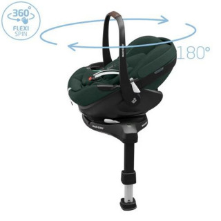 MAXI COSI AUTO SEDISTE I-SIZE (40-87 CM) PEBBLE 360 PRO2 TWILLIC GREEN 