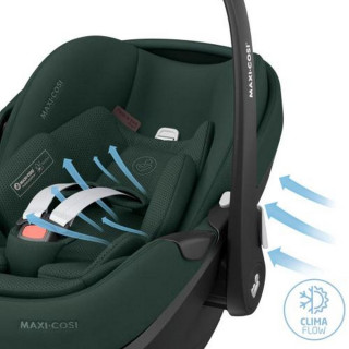 MAXI COSI AUTO SEDISTE I-SIZE (40-87 CM) PEBBLE 360 PRO2 TWILLIC GREEN 