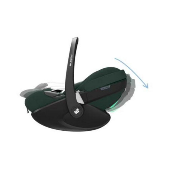 MAXI COSI AUTO SEDISTE I-SIZE (40-87 CM) PEBBLE 360 PRO2 TWILLIC GREEN 