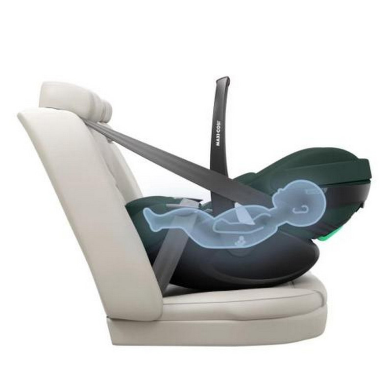 MAXI COSI AUTO SEDISTE I-SIZE (40-87 CM) PEBBLE 360 PRO2 TWILLIC GREEN 