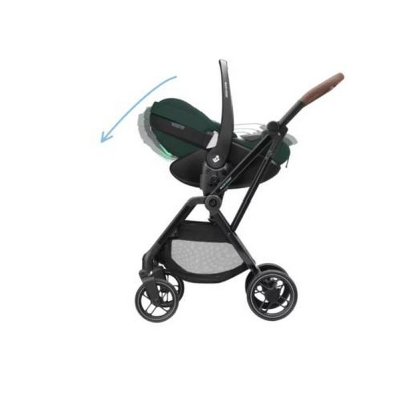 MAXI COSI AUTO SEDISTE I-SIZE (40-87 CM) PEBBLE 360 PRO2 TWILLIC GREEN 