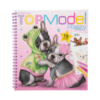 TOP MODEL PUPPY STIKER BOJANKA
